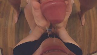 Amateur Female POV: he needs to Go, but I want his Cock right now