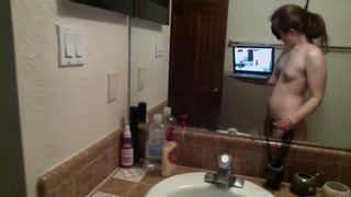 Fluffy Bush Birthday Girl Eats a Croissant and Gets Meta! Naked in the Kitchen Episode 17