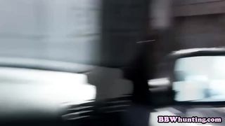 Overweight bitch fucked rough in doggystyle