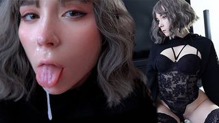 Cutie Sucks Big Dick Classmate Deeply, Fucks in different Poses and Gets a Facial