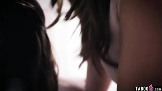 Groomed stepdaughter jealous on moms BF