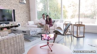 Foster dad punished dauther with hot sex