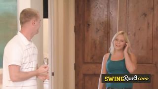 Newbie couple is ready to join this orgy