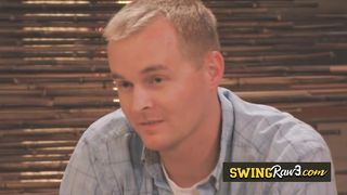 Newbie couple is ready to join this orgy