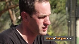 Summer BBQ party ended up in a wild orgy