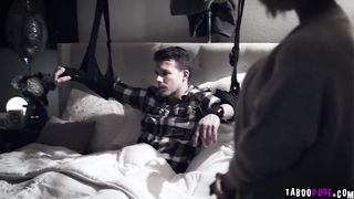 Stepmom Kit always helped Codey release his load