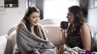 Teen Adria give in to devious aunt Elexis