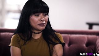 Aryana got fucked from the floor up to the sink