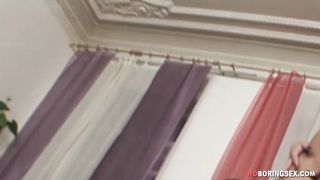 With no real dicks around, teen rides a big dildo