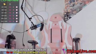 Anal Drilled TBabe Kate Yoshi on Webcam Part 4