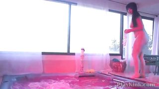 Slutty bride to be bang by group hardcore crowd