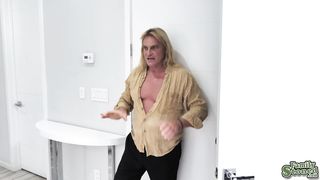 Niece sneaking out to seduce step uncle