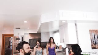 Girlfriend roommate seduce me