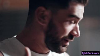 TS stepsis Kate Zoha fucks inthe kitchen