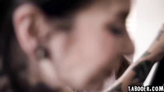 Aiden Ashley and Maya Woulfe Kitchen Lesbian Fuck