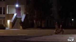 Wild Brunette Babe Gets Naked And Fucks