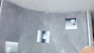 Lovely Blonde Babe dildoing herself