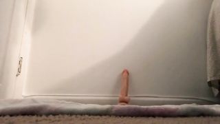 Hot Stepsister loves riding a dildo