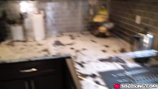 Disturbing stepsis while on video chat