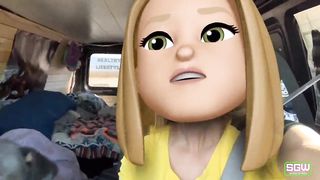 Horny Fit couple have hot sex in the Valley of Fire