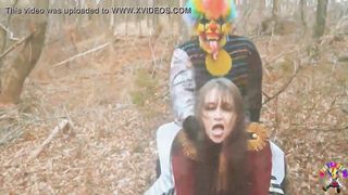 Gibby The Clown Fucking my step sister in the woods