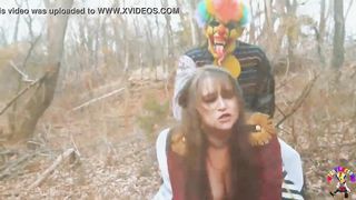 Gibby The Clown Fucking my step sister in the woods