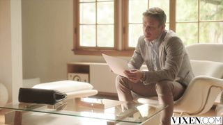 VIXEN Gorgeous Blonde Delilah seduces her longtime crush