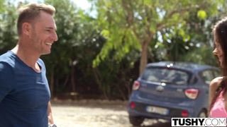 TUSHY Stunning Little Caprice has passionate anal sex