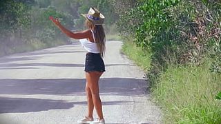 Lukespov HOT NINA MILANO FUCKS OUTDOORS