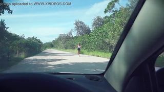 Lukespov HOT NINA MILANO FUCKS OUTDOORS