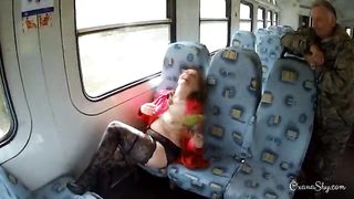 Flashing in a public transport and nude carwash