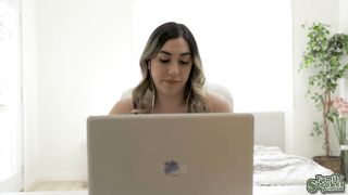 Karen allows Rion to fuck Lexi's tight pussy