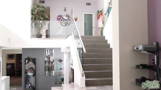 Amana moans with delight as Filthy fucked her