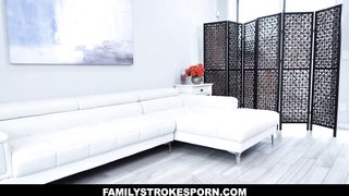 HORNY Gabriela Lopez got FUCKED by her stepmums BF