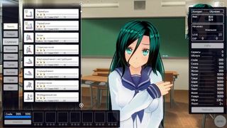3D HENTAI Schoolgirl Masturbates in the Classroom