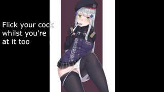 HK416 Hentai Femdom JOI CEI (Assplay,CBT,CEI, Optional Ruined Orgasm,SPH)