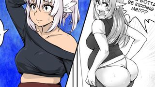 No Lunch Break - Episode 2 - Weight Gain Comic Belly Inflation