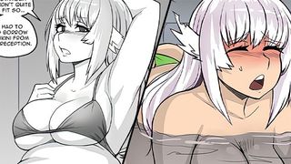 No Lunch Break - Episode 6 - Weight Gain Comic Belly Inflation