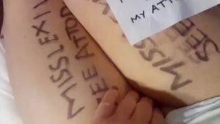 MissLexiLoup Hot Curvy Ass Female Jerking off Orgasm ahead