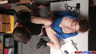 Officer Krissy Demands Sex from Thief