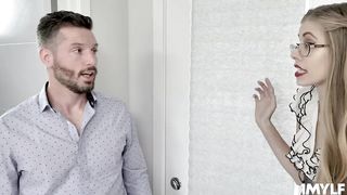 Kyaa Chimera licks the studs meaty prick