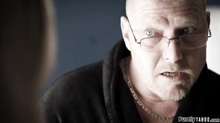 Latina babysitter is fucked by her boss