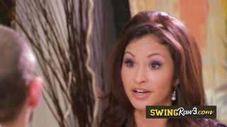 A crazy swinger party with horny swinger couples!