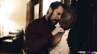 Osa Lovely sacrifices her pussy to make the sale