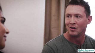 Busty Tgirl Jane Marie cheats on her bf