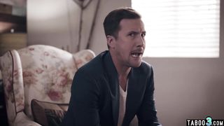 Dad and teacher decide to DP a shy teen