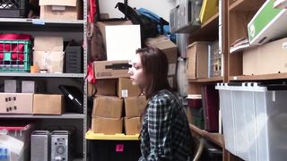 A big dick inside her throat!