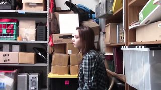 Sitting on a big dick as punishment