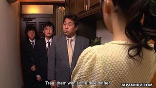 Slutty Asian wife getting banged once the hubby leaves