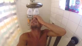 Tyler Nixon in the Shower